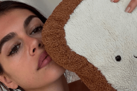 Kaia Gerber’s Lacy DOEN Micro Minidress Is Boldly See-Through the Right Way