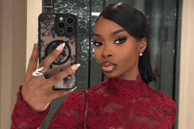 Olandria Carthen’s Dangerously Plunging Micro Mini Takes Cannes by Storm