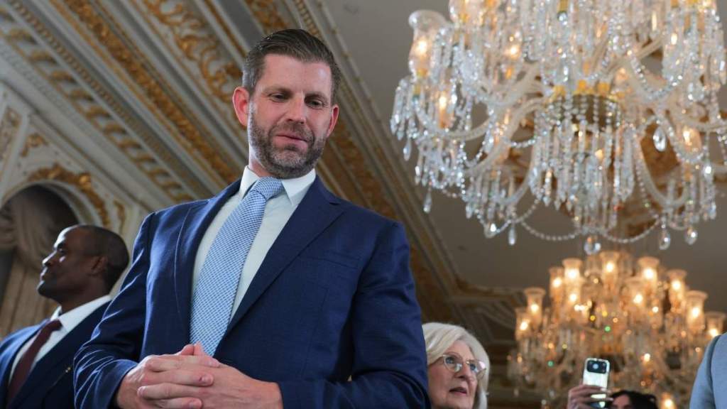 Eric Trump Calls Controversial Screenshots ‘Completely Fake’
