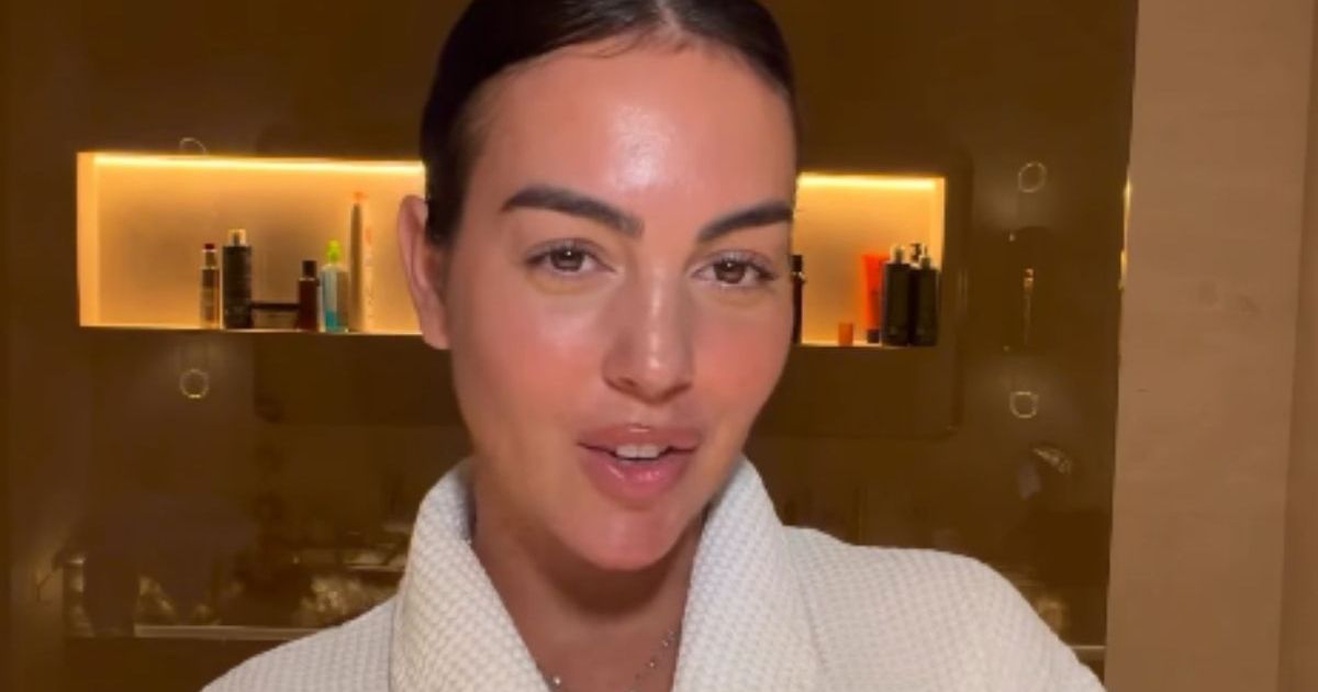 Cristiano Ronaldo’s Fiancée’s Sheer Bra Peeks Through in Bold New Shoot