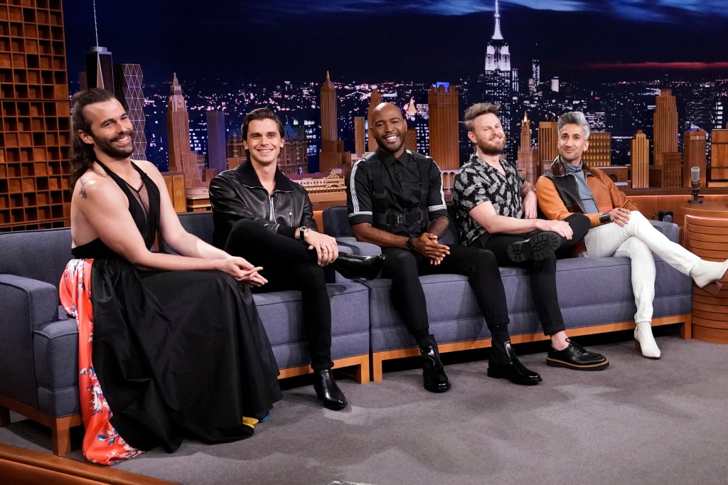 Karamo Brown and The Fab Five on The Tonight Show