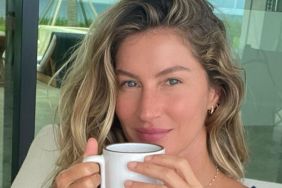 Gisele Bundchen Goes Pantless in Tiny Miu Miu Coat Worn as Micro Minidress