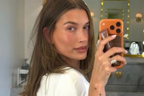 Hailey Bieber Goes Nude in $82 SKIMS Everyday Cotton Bra & Thong Set