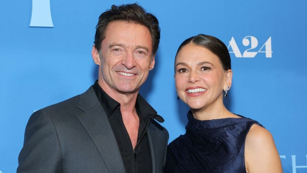 Hugh Jackman and Sutton Foster