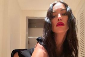 Irina Shayk's $650 Sheer Revolve Gown Comes With an Impossible-To-Miss Cutout