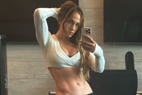 Jennifer Lopez's Plunging High-Cut Bodysuit Lets Her Legs Do the Talking