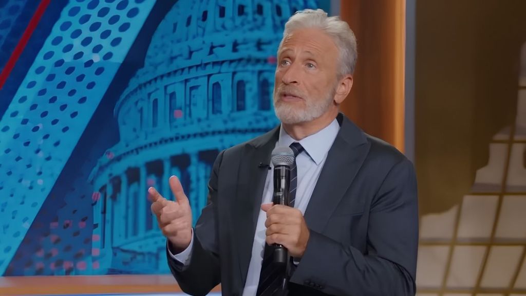 Jon Stewart Calls Donald Trump the ‘Iron Man’ of the MAGA-Verse