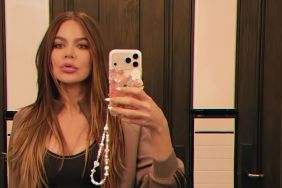 Khloé Kardashian’s Wet-Look Dress Clings in All the Right Places