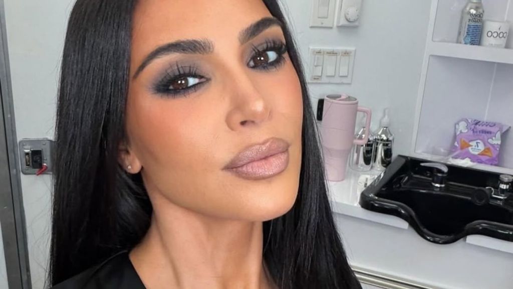 Kim Kardashian Completely Bares Her Back in a Dress That Leaves Fans Looking Twice