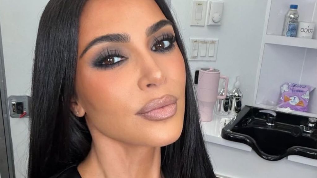 Kim Kardashian Leaves Her Coat Buttons Undone in Bold New Photos