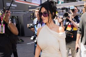 Kim Kardashian’s Fully Backless Gucci Dress Has a Surprise Slit in Monaco