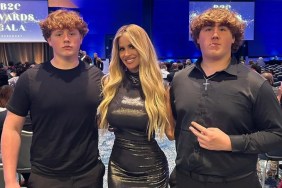 Kim Zolciak with her sons
