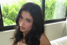 Kylie Jenner minidress leggy dress