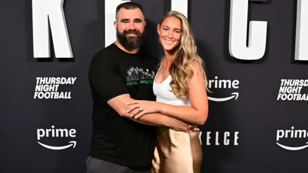 Kylie Kelce Gushes Over Watching Jason Be a ‘Gentle’ Dad to Daughters