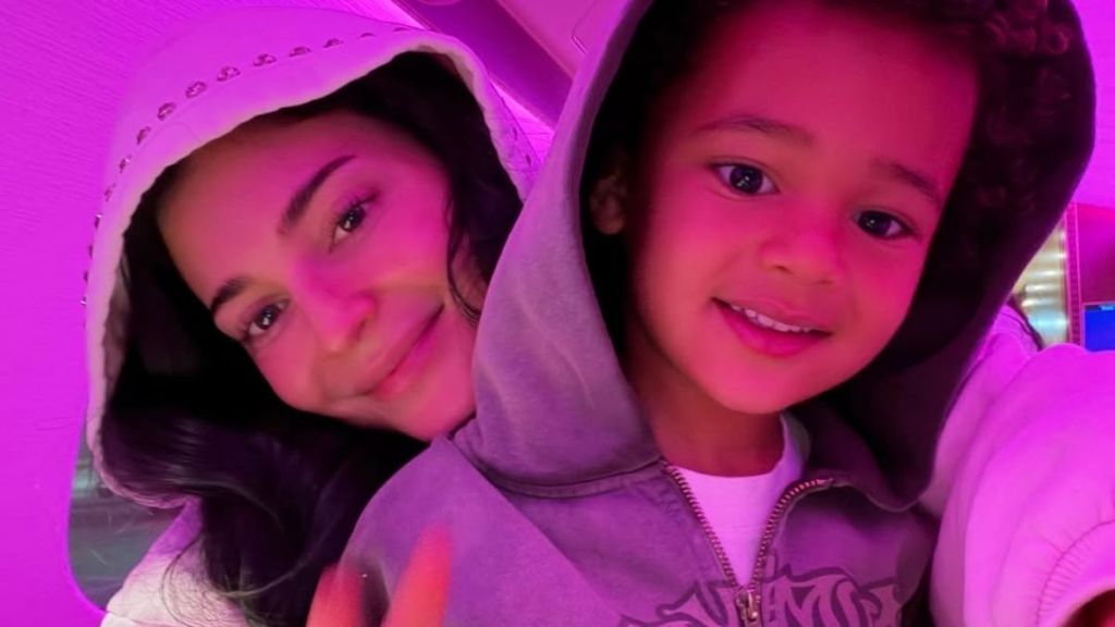 Kylie Jenner Mixes Business With Family Time on Luxe Trip With Kids