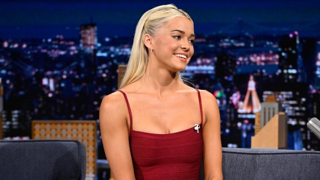 Livvy Dunne's High-Cut Swimsuit Plunges Low for Head-Turning 'Baywatch' Moment