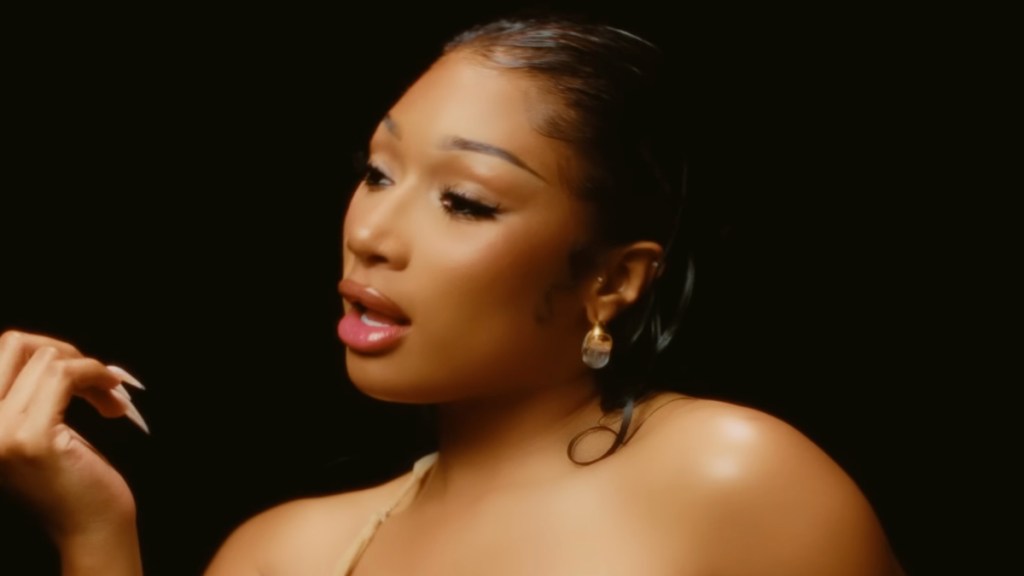 Megan Thee Stallion Brings the Heat in a Curve-Hugging Dress That Reveals Plenty