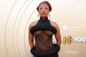Megan Thee Stallion’s Tiny Isiah Ahmad Micro Minidress Is Wildly Plunging