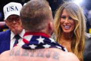 Melania Trump UFC Justin Gaethje