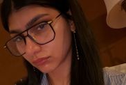 Mia Khalifa Makes the Sheer Bra Trend Look Hotter Than Ever