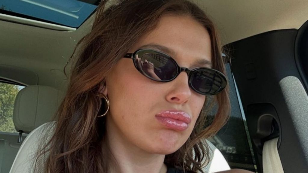 Millie Bobby Brown’s Fully See-Through BUCI NYC Top Has a Playful Twist