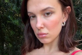 Millie Bobby Brown tiny micro minidress