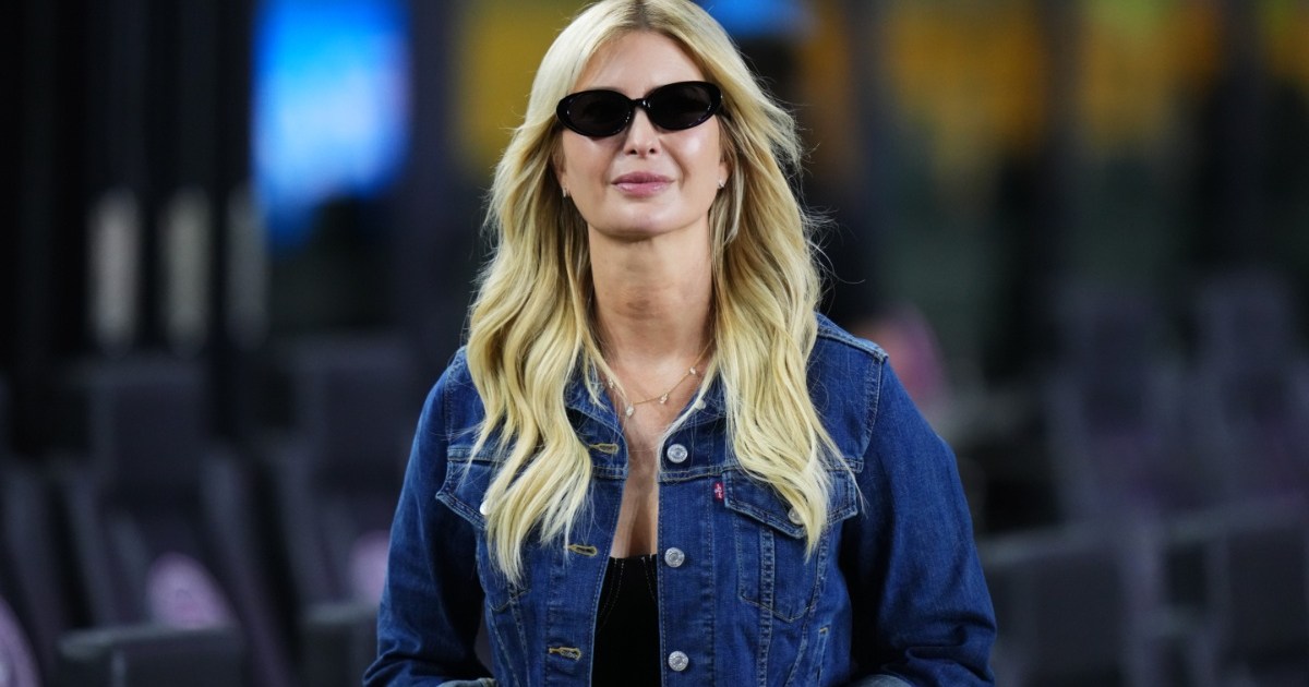 Ivanka Trump's Boldy See-Through Andrea Almeida Dress Has Huge Side Cutouts