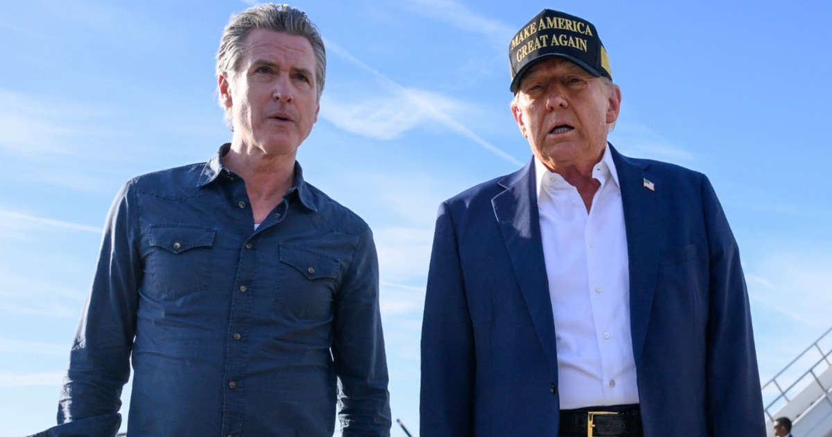 Gavin Newsom's Lawyer Says DOJ Should Investigate Donald Trump Instead