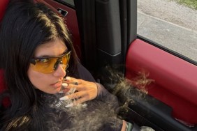Mia Khalifa’s See-Through Mesh Dress Does Little to Cover Her Bikini-Top