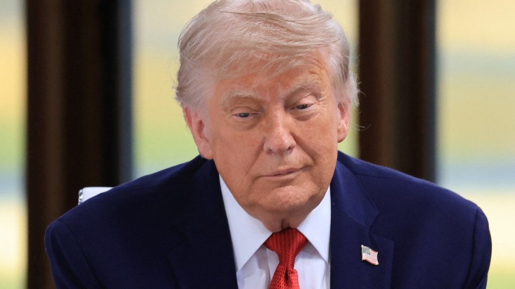 Donald Trump Warns of Hefty Fine Over ‘8647’ Message on National Mall