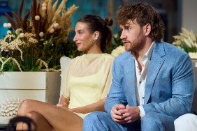 Amanda Batula and West Wilson at the Summer House Season 10 reunion