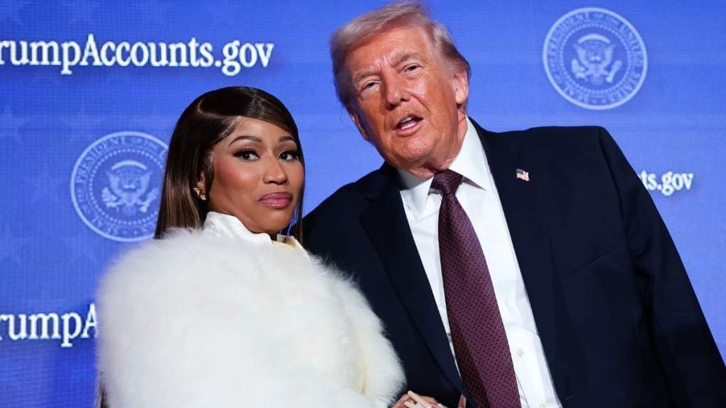 Nicki Minaj, Donald Trump