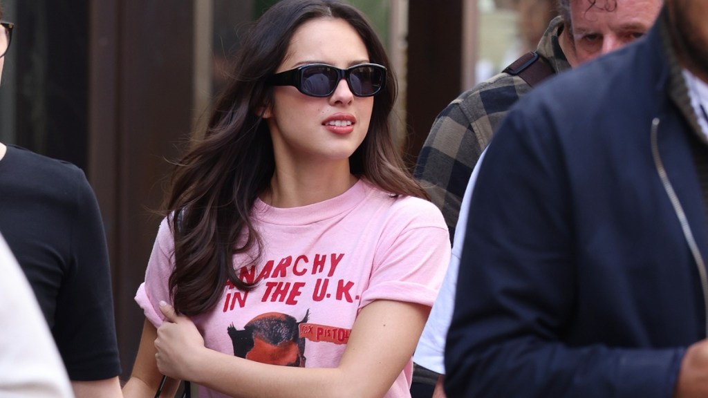 Olivia Rodrigo Bares Legs in a Micro Mini Skirt That Demands Attention