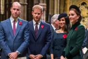 Prince William, Prince Harry, Meghan Markle, Kate Middleton