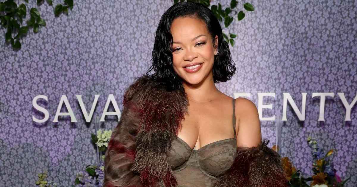 Rihanna Makes Ultra Plunging Fit Look Like No Big Deal
