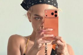 Rita Ora’s Plunging Dress Makes It Impossible to Look Away From Her Cleavage