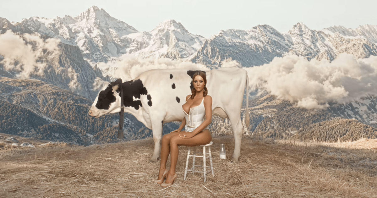 Kanye West & Bianca Censori’s Milk Scene in ‘Gemini Season’ MV Goes Viral