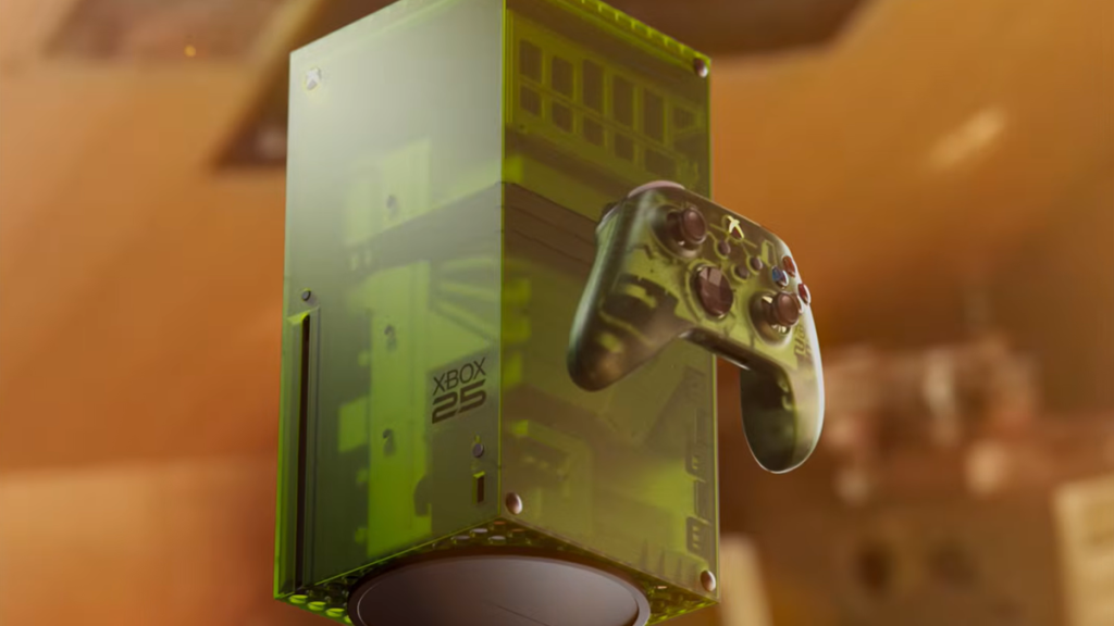 XBOX x25 console