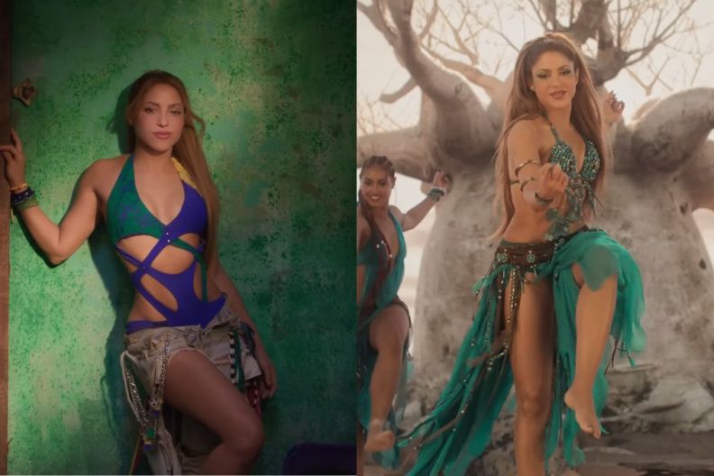 Shakira's Cutout Bodysuit for Dai Dai Pushes the Limits With Endless Cutouts