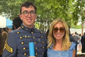 Sutton Stracke with her son Philip Stracke