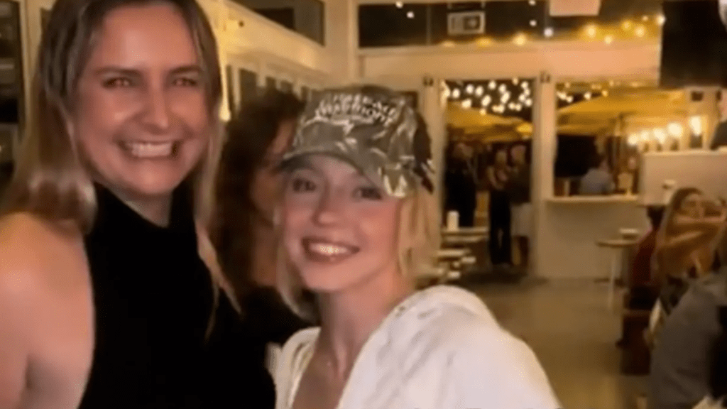 Sydney Sweeney Spotted at Popular Gold Coast Beachside Venue