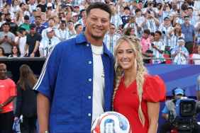 Brittany Mahomes' $56 Adidas Micro Minidress Has Statement Balloon Sleeves