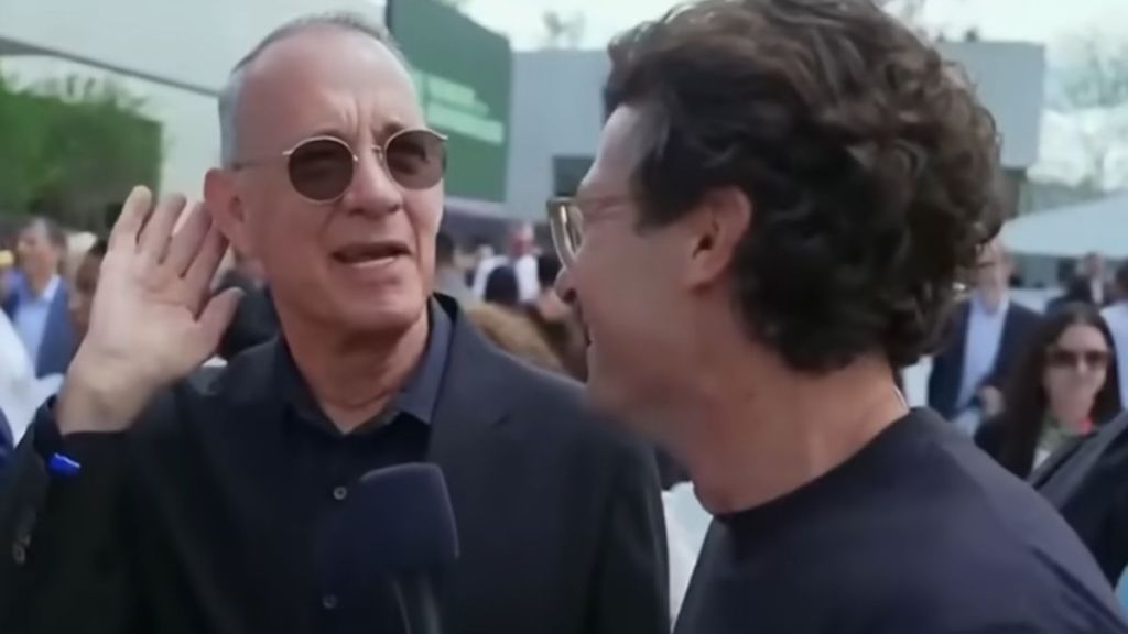 Tom Hanks Takes Ratings Jab at MS NOW During Obama Center Coverage