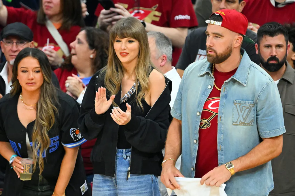 Taylor Swift and Travis Kelce