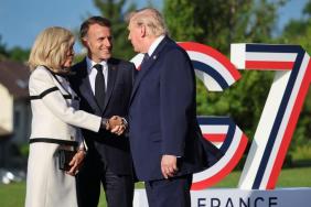 Donald Trump Greeted French President's Wife as 'Sweetheart' — Lip Reader