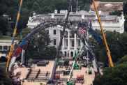 White House Draws 'Six Flags' Comparison Amid UFC Cage & Ballroom Plans