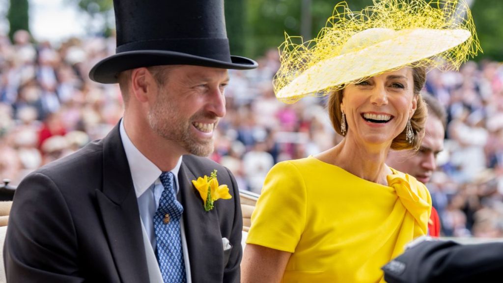 Prince William’s Small Gesture to Princess Kate Draws Attention at Royal Ascot