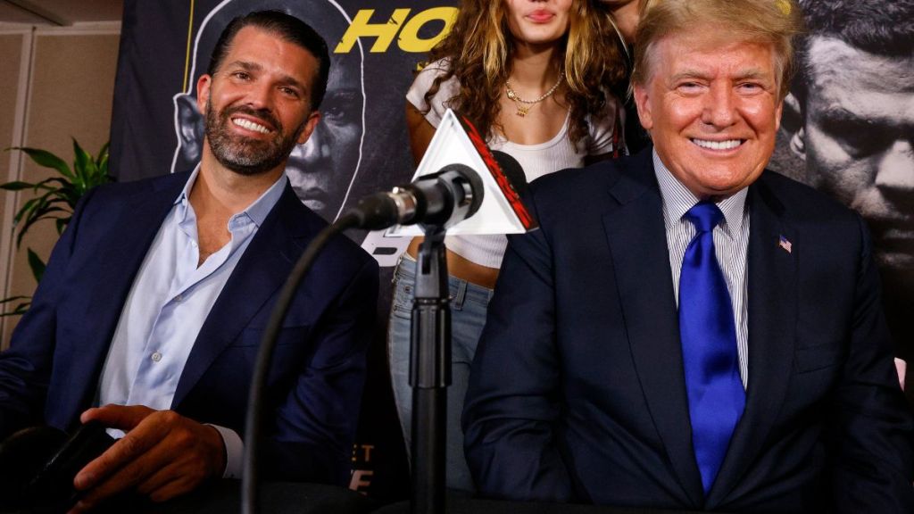 Donald Trump Jr. Left Out of Donald Trump's Father’s Day Tribute
