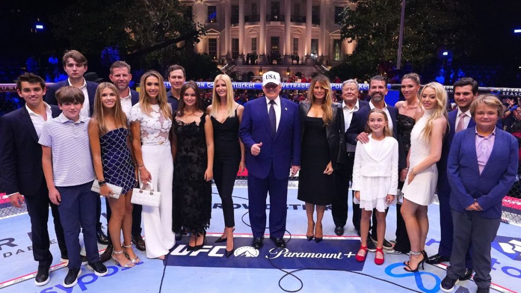 Donald Trump’s Kids Share a Rare Family Moment With Dad in New Photo