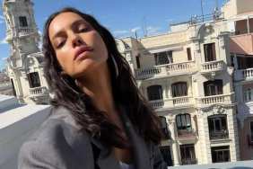 Irina Shayk Squeezes Into a Bikini That Leaves Little to the Imagination